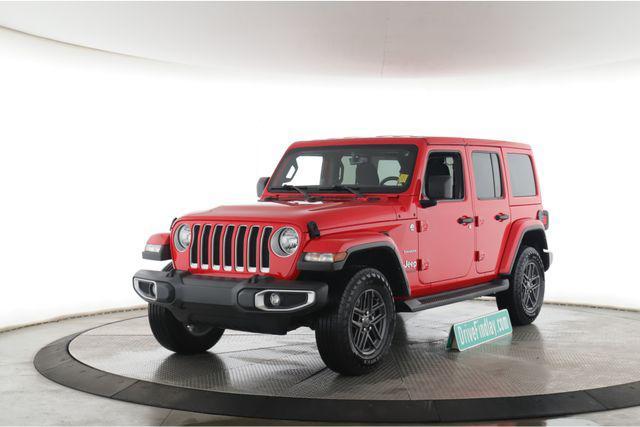 used 2022 Jeep Wrangler Unlimited car, priced at $28,794