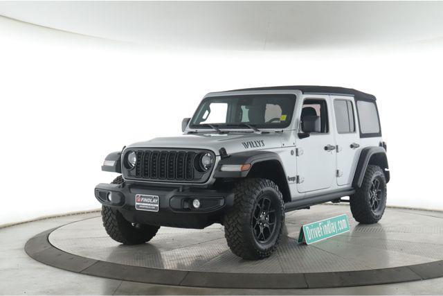 used 2024 Jeep Wrangler car, priced at $35,635