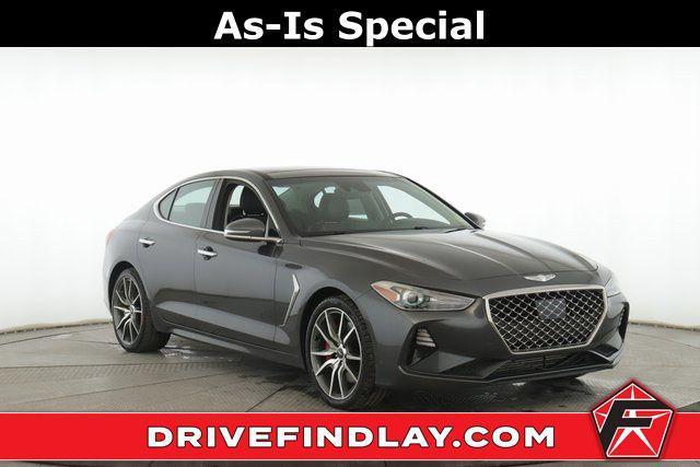used 2020 Genesis G70 car, priced at $17,900
