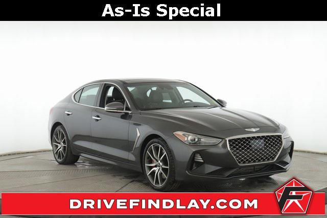 used 2020 Genesis G70 car, priced at $17,900