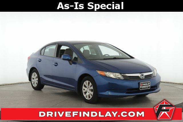 used 2012 Honda Civic car, priced at $4,197