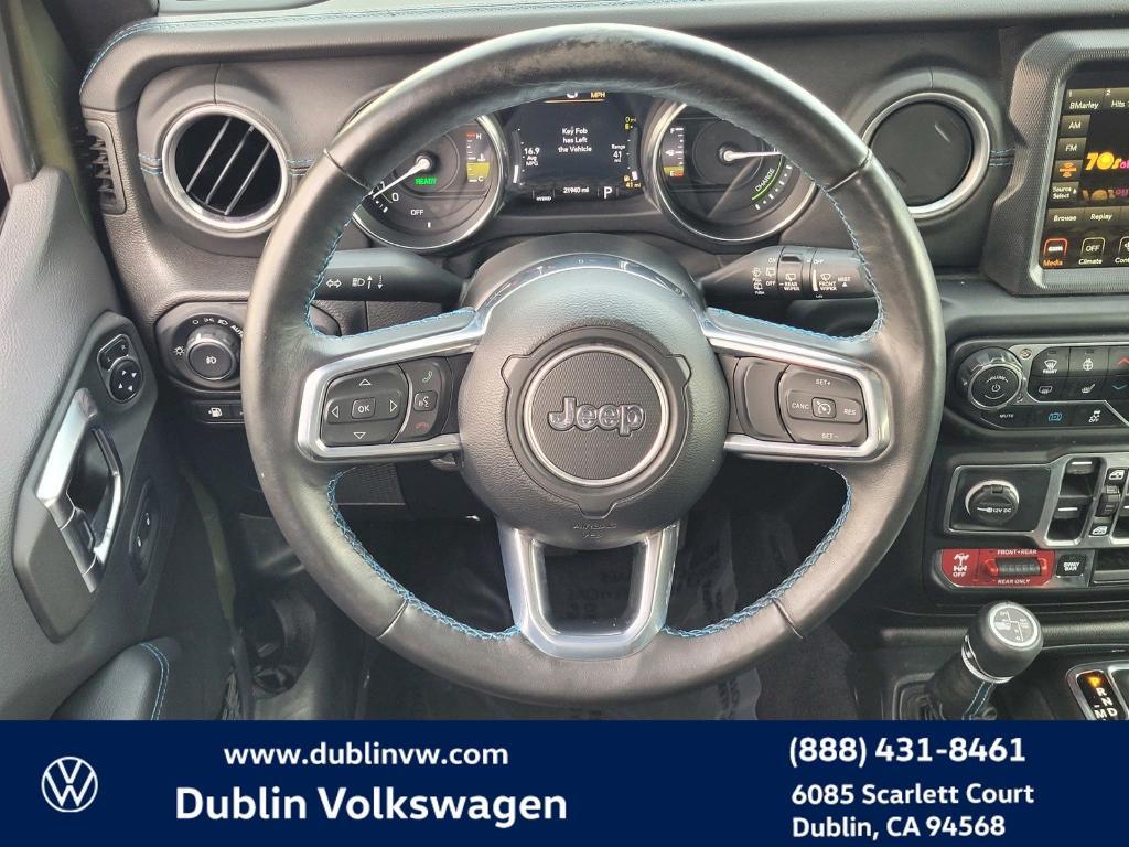 used 2023 Jeep Wrangler 4xe car, priced at $31,426