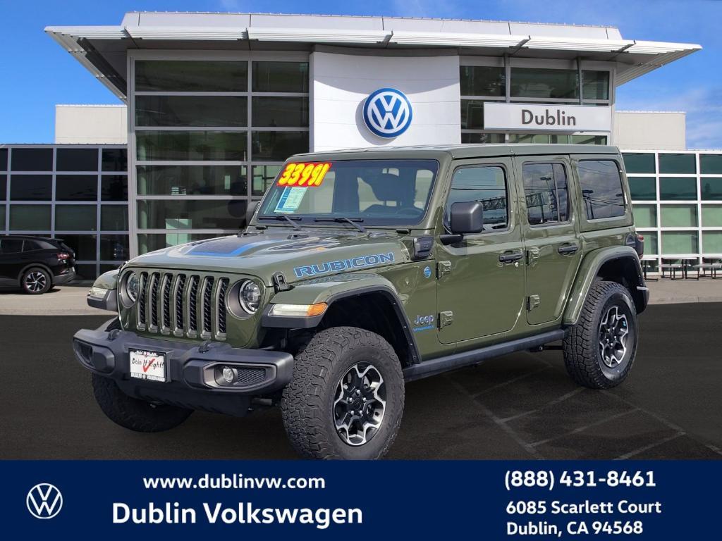 used 2023 Jeep Wrangler 4xe car, priced at $31,426