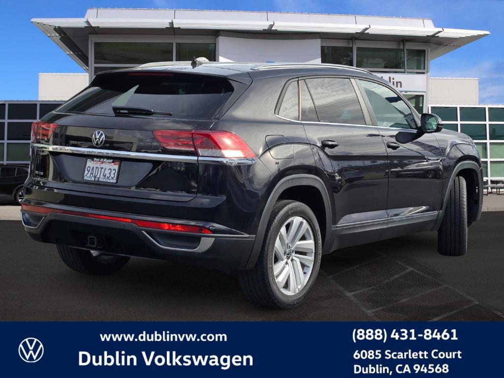 used 2021 Volkswagen Atlas Cross Sport car, priced at $21,641