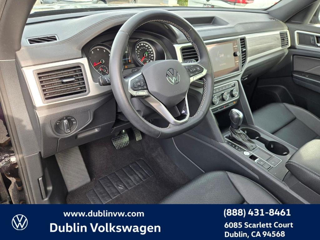 used 2021 Volkswagen Atlas Cross Sport car, priced at $21,641