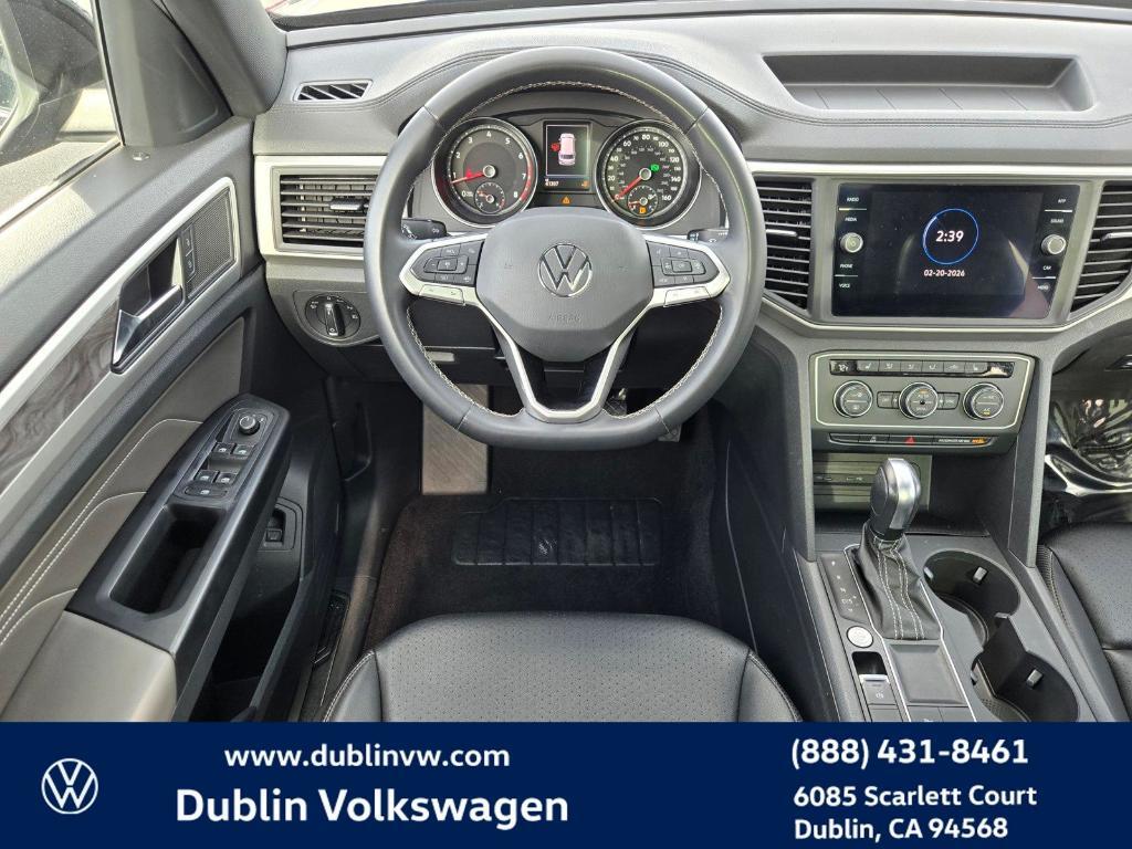 used 2021 Volkswagen Atlas Cross Sport car, priced at $21,641