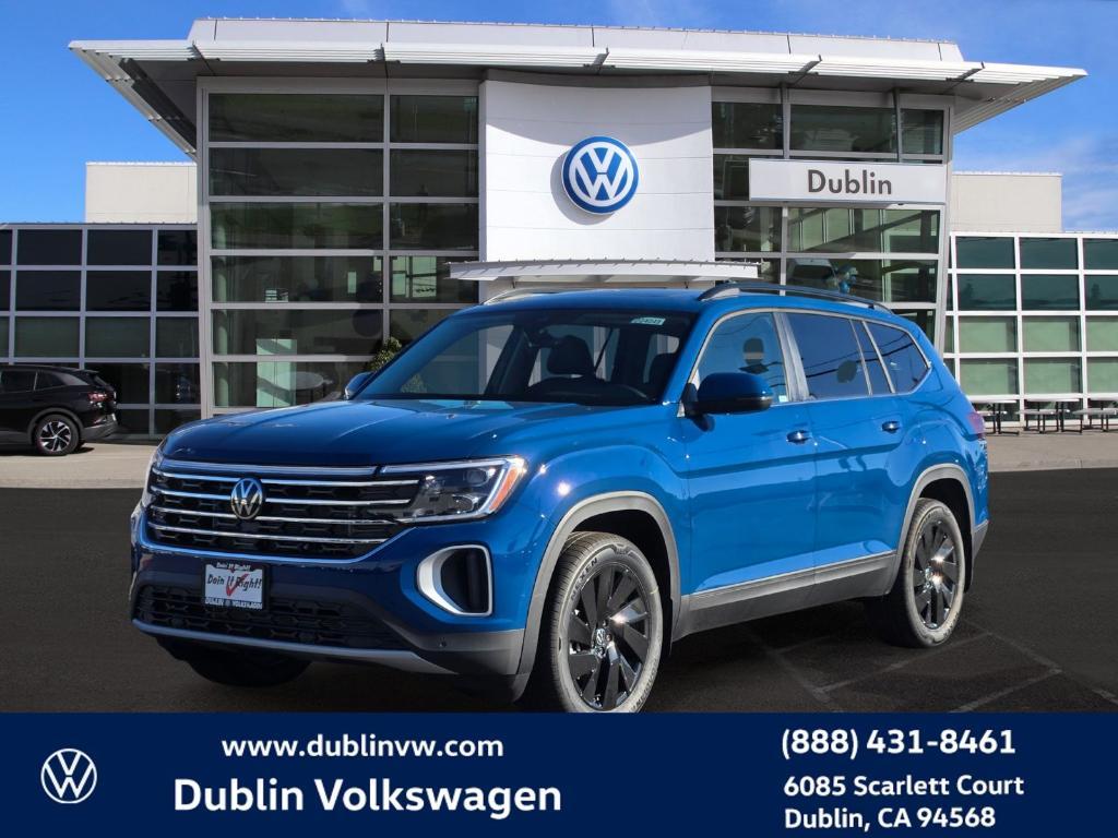new 2026 Volkswagen Atlas car, priced at $50,218