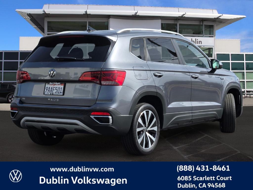 used 2022 Volkswagen Taos car, priced at $18,488