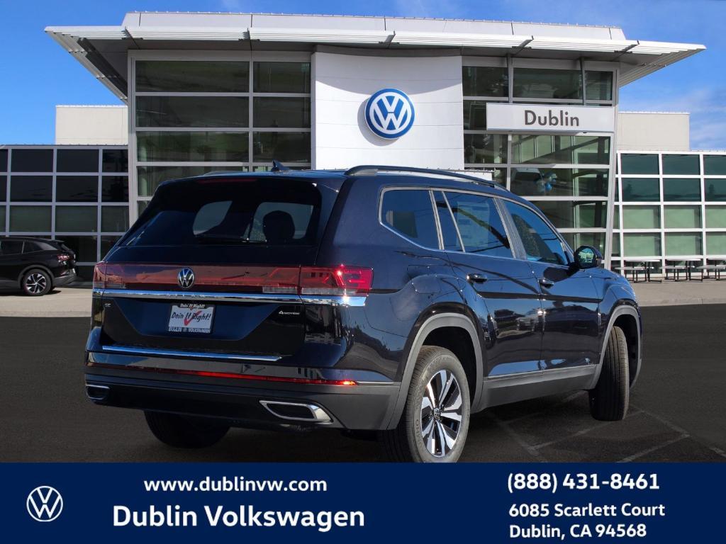 new 2026 Volkswagen Atlas car, priced at $43,199