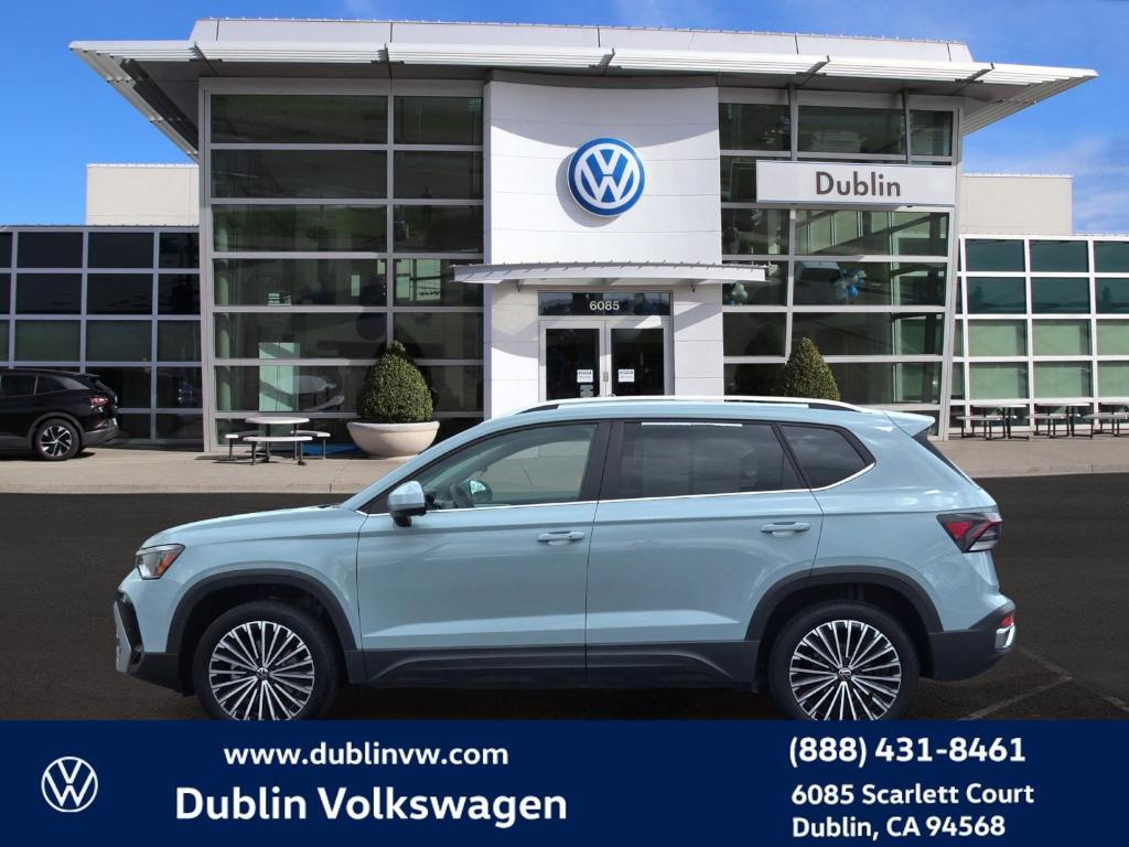 used 2025 Volkswagen Taos car, priced at $22,691