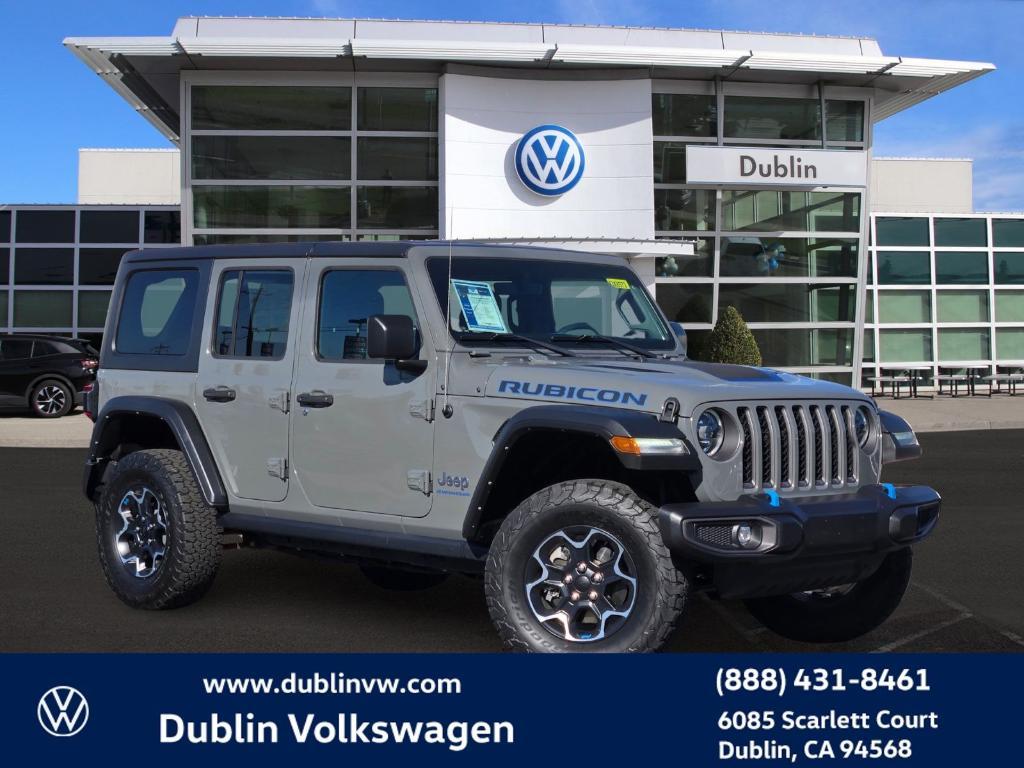used 2023 Jeep Wrangler 4xe car, priced at $32,477