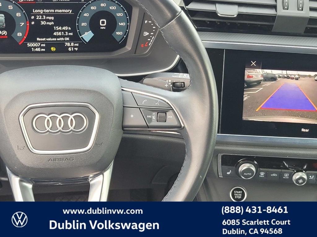 used 2022 Audi Q3 car, priced at $23,399