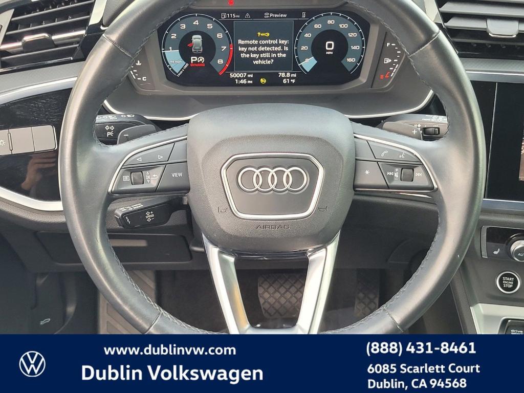 used 2022 Audi Q3 car, priced at $23,399