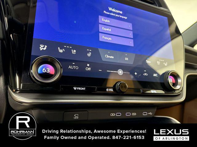 new 2026 Lexus RZ 450e car, priced at $55,718