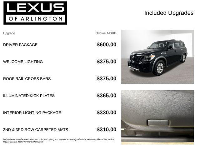 used 2018 Nissan Armada car, priced at $18,295