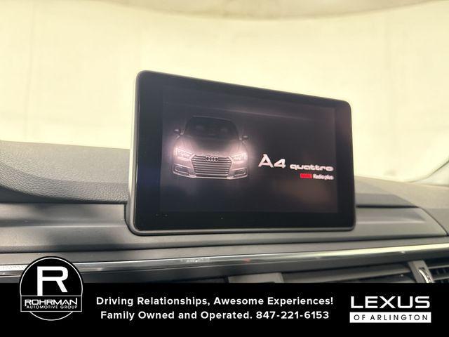 used 2017 Audi A4 car, priced at $15,495