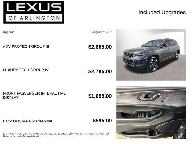 used 2023 Jeep Grand Cherokee car, priced at $35,995