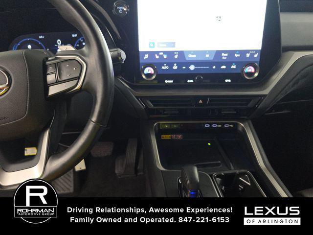 used 2024 Lexus TX 550h+ car, priced at $79,495