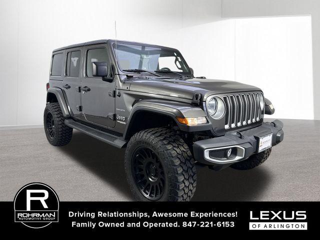 used 2021 Jeep Wrangler Unlimited car, priced at $33,495