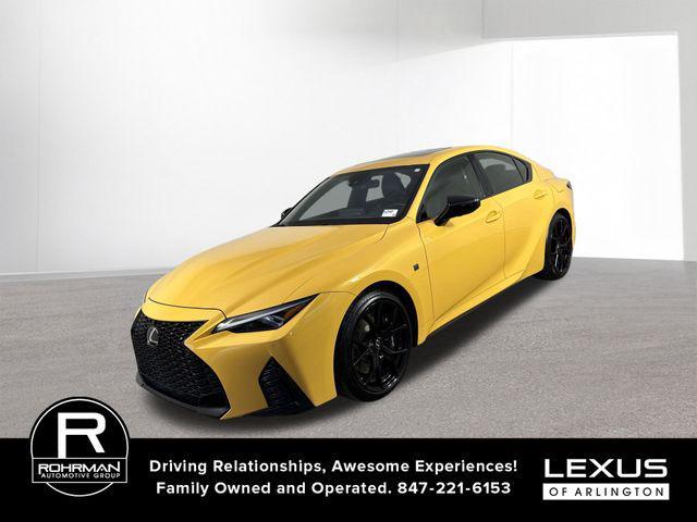 used 2025 Lexus IS 500 car, priced at $76,495