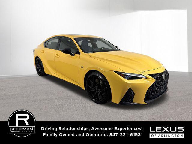 used 2025 Lexus IS 500 car, priced at $76,495