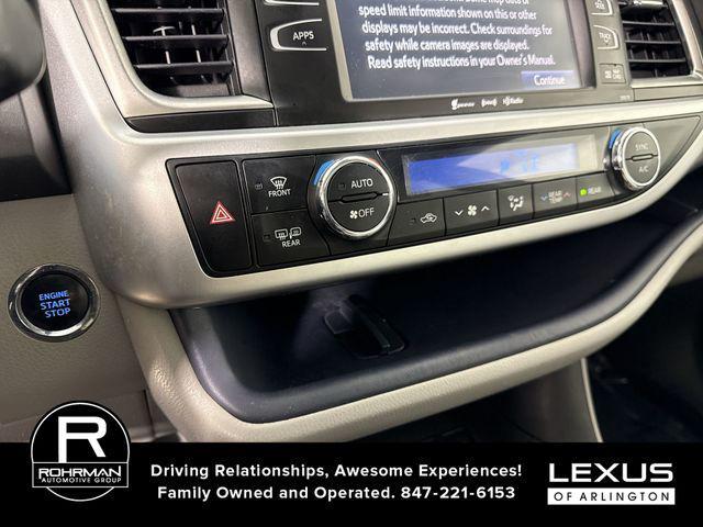 used 2018 Toyota Highlander car, priced at $21,495