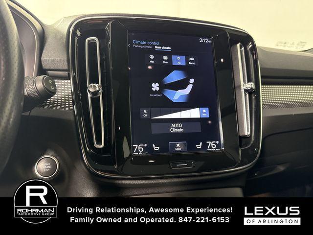 used 2019 Volvo XC40 car, priced at $14,995