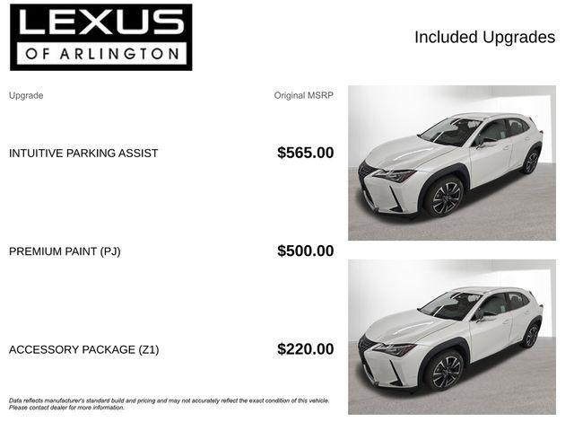 used 2022 Lexus UX 250h car, priced at $33,995