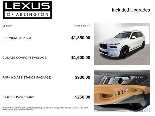 used 2023 BMW X7 car, priced at $54,495