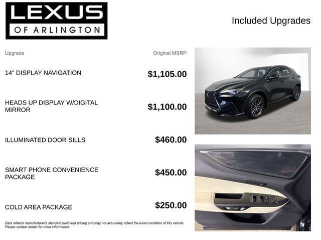 used 2024 Lexus NX 350 car, priced at $45,495