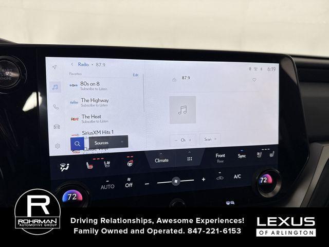 used 2025 Lexus TX 350 car, priced at $62,495