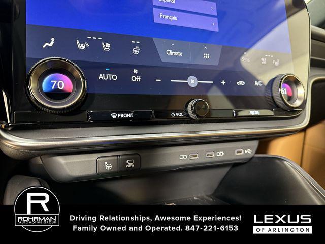 used 2023 Lexus RZ 450e car, priced at $33,495