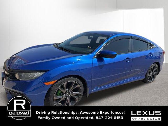 used 2019 Honda Civic car, priced at $17,495