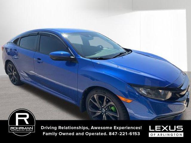 used 2019 Honda Civic car, priced at $17,495