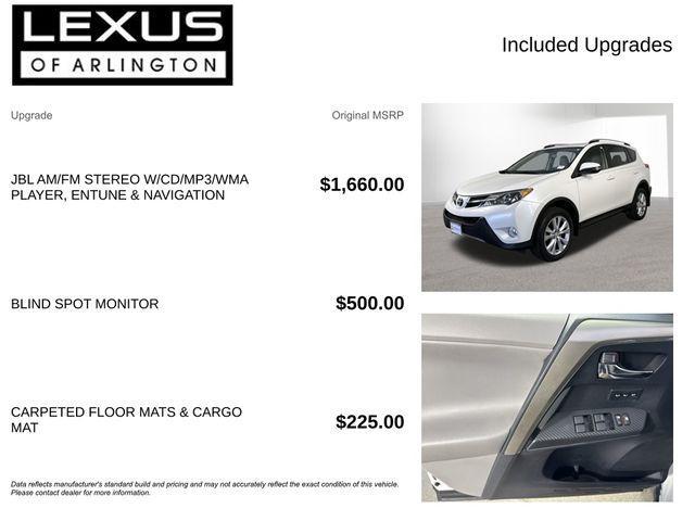 used 2013 Toyota RAV4 car, priced at $14,495