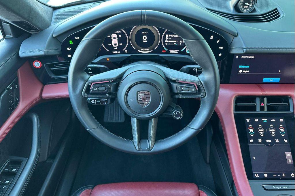 used 2025 Porsche Taycan car, priced at $174,888