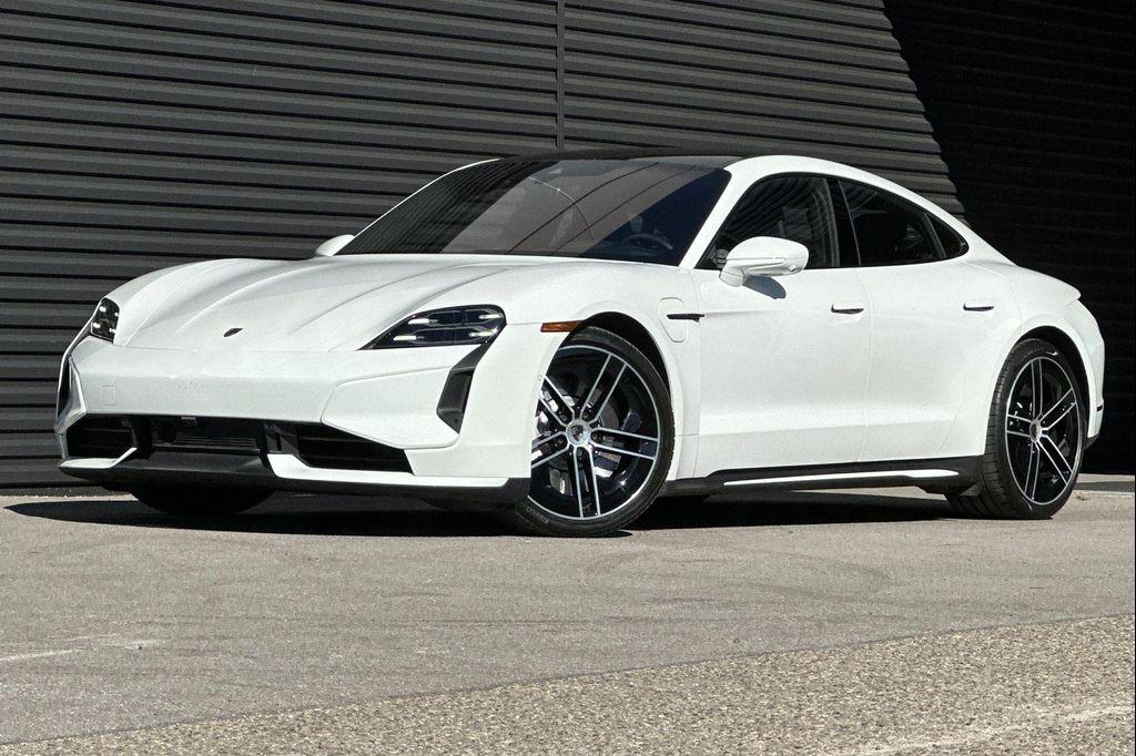 used 2025 Porsche Taycan car, priced at $174,888