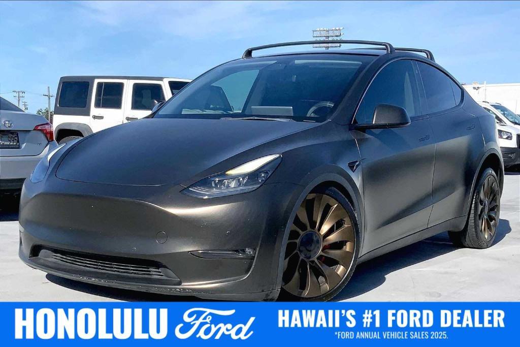 used 2021 Tesla Model Y car, priced at $29,442