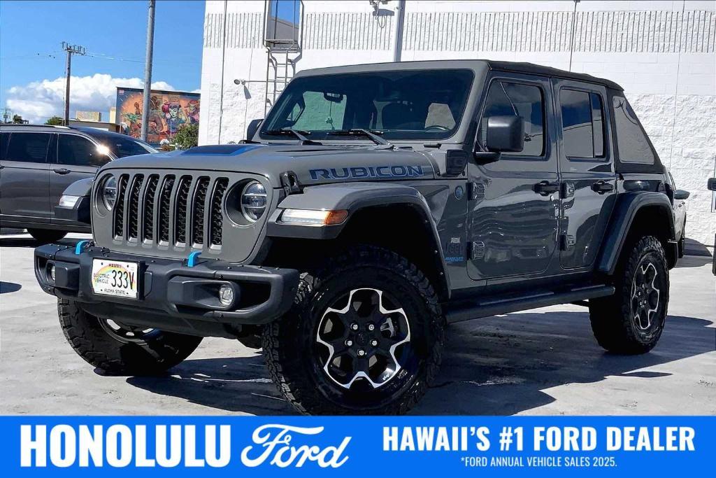 used 2021 Jeep Wrangler Unlimited 4xe car, priced at $29,971