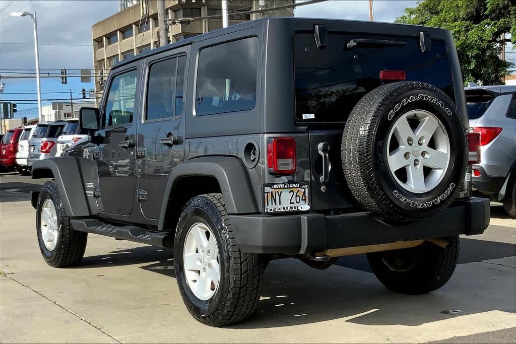 used 2018 Jeep Wrangler JK Unlimited car, priced at $20,347