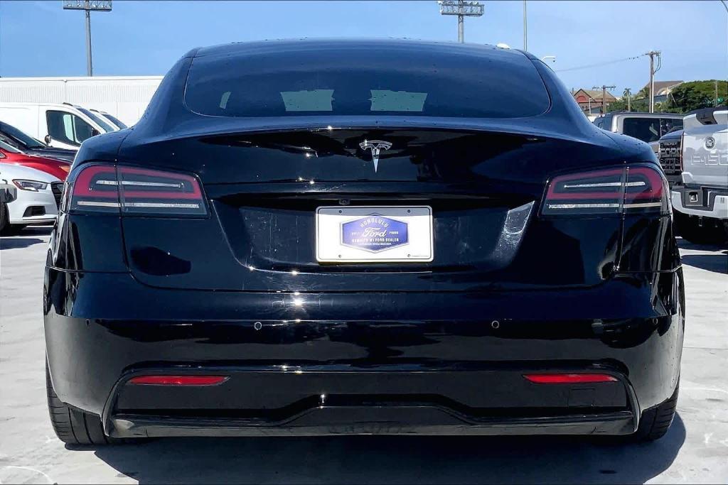 used 2022 Tesla Model S car, priced at $46,587
