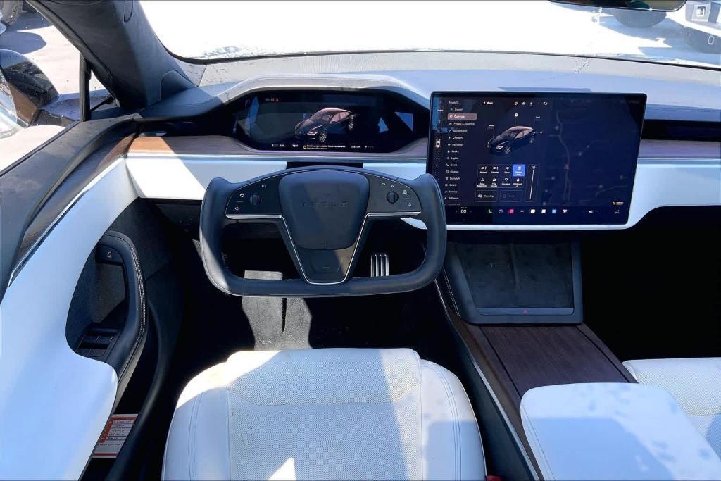 used 2022 Tesla Model S car, priced at $46,587