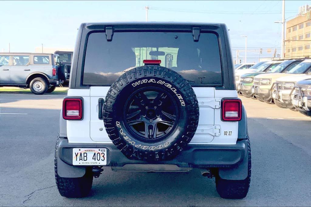 used 2018 Jeep Wrangler Unlimited car, priced at $22,819