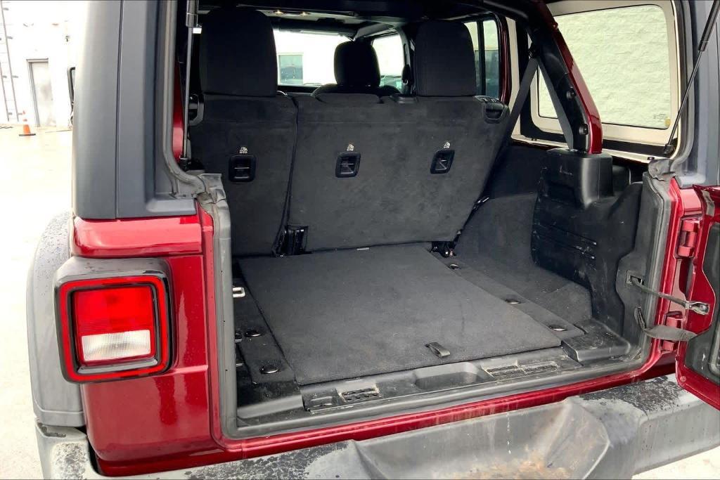 used 2021 Jeep Wrangler Unlimited car, priced at $26,921