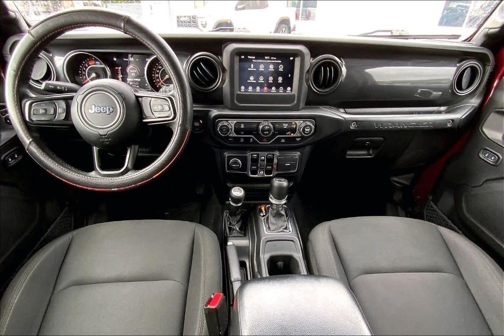 used 2021 Jeep Wrangler Unlimited car, priced at $26,921
