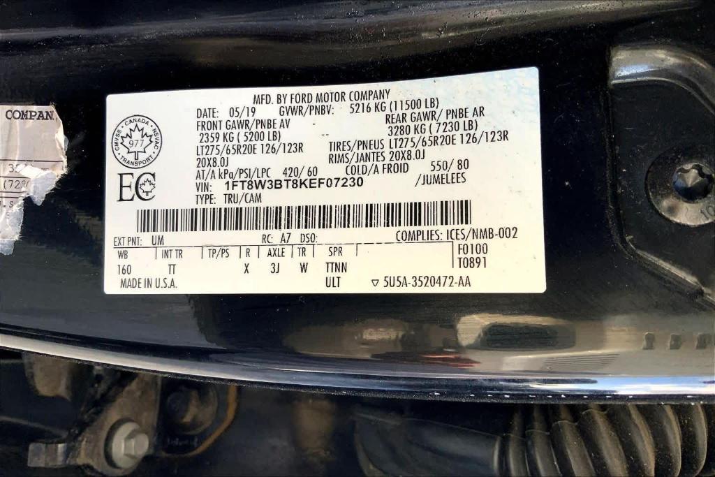 used 2019 Ford F-350 car, priced at $59,608