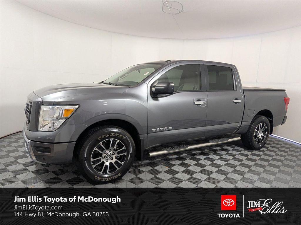 used 2021 Nissan Titan car, priced at $29,500