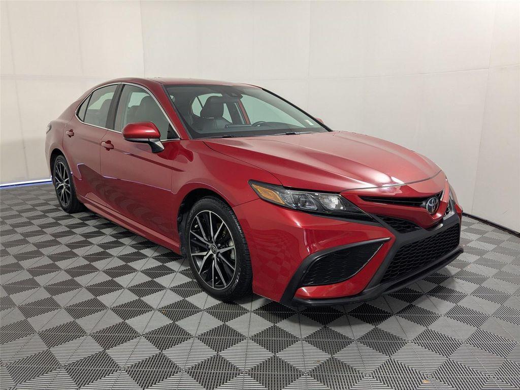 used 2021 Toyota Camry car, priced at $18,700