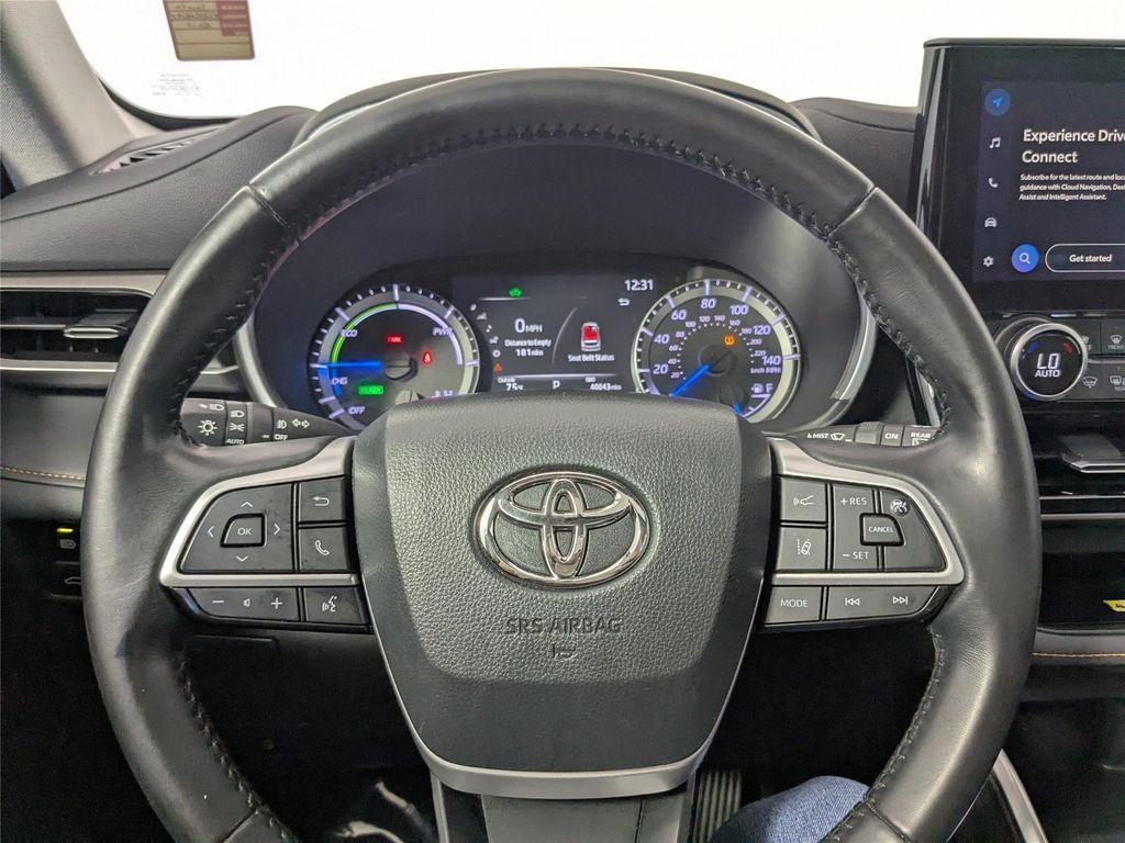 used 2023 Toyota Highlander Hybrid car, priced at $37,500