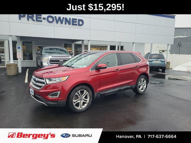 used 2017 Ford Edge car, priced at $15,295